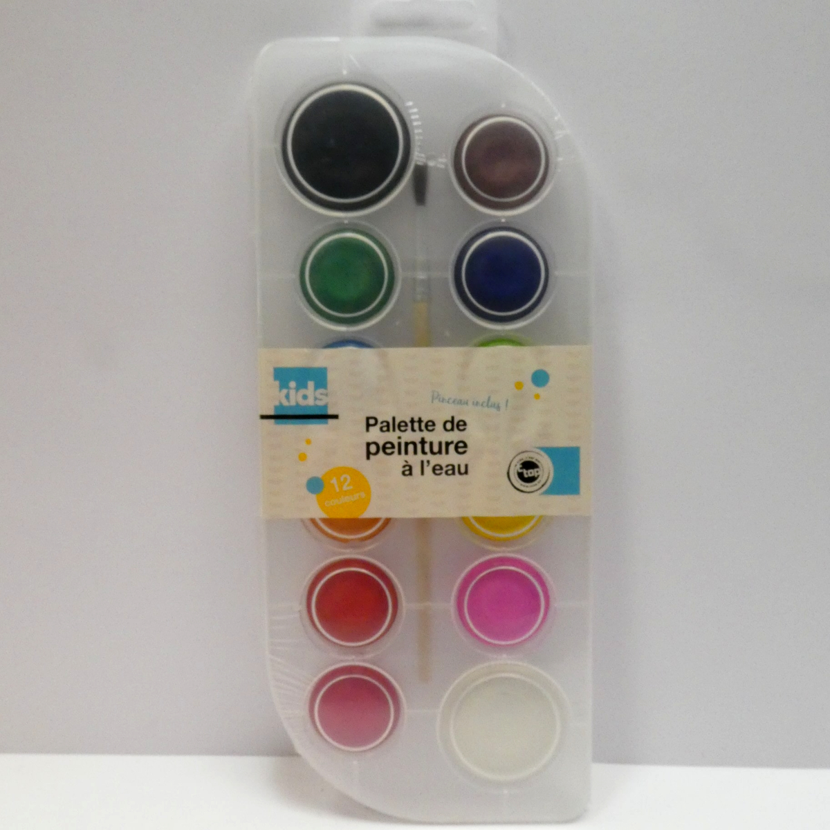 Palette De Peinture à l\'Eau x 12