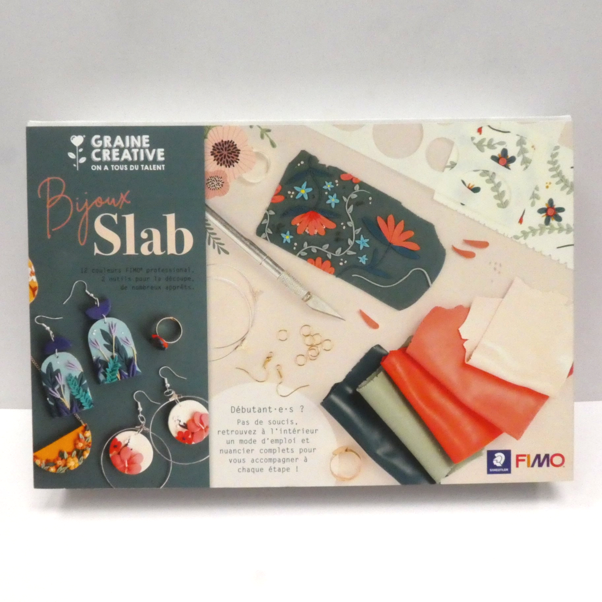 Kit Bijoux Slab FIMO GRAINE CREATIVE