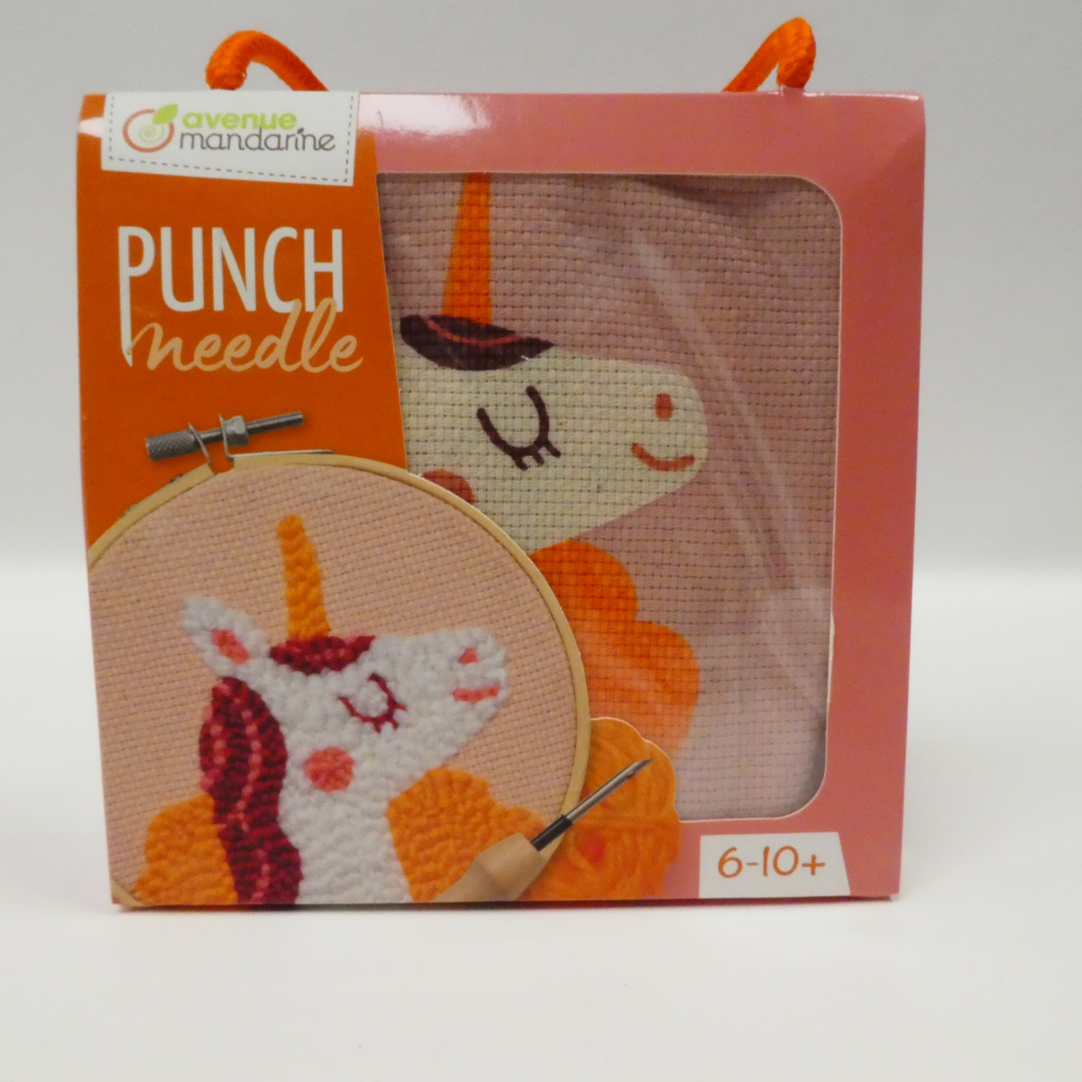 Kit Punch Needle Licorne Avenue Mandarine 6-10 ans