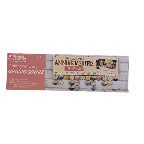 calendrier anniversaire