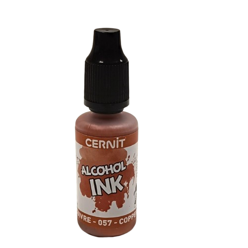 colorant alcool cuivré cernit