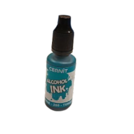 colorant alcool cernit turquoise