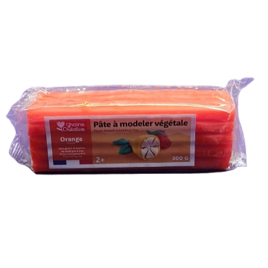 pâte à modeler végétal rouge