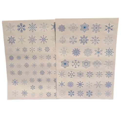 gommettes flocons x 92