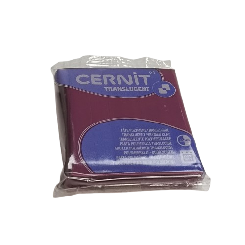 cernit translucide bordeaux 411