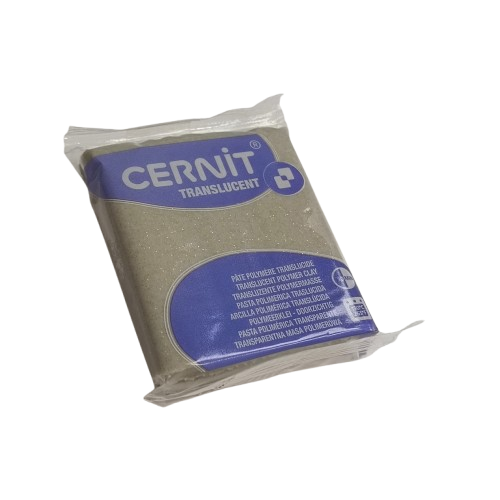 cernit translucide glitter or 050