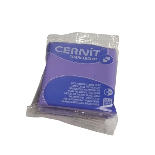 cernit translucide violet 900