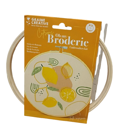 broderie citron graine creative