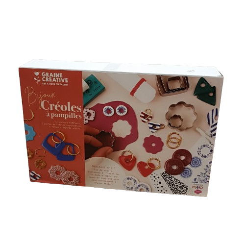 kit pampille fimo graine creative