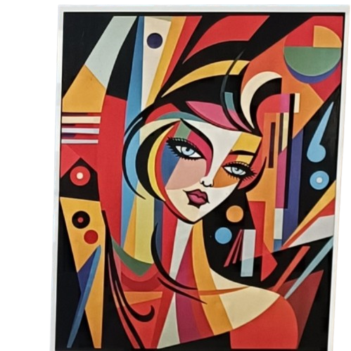 peinture numéro abstrait