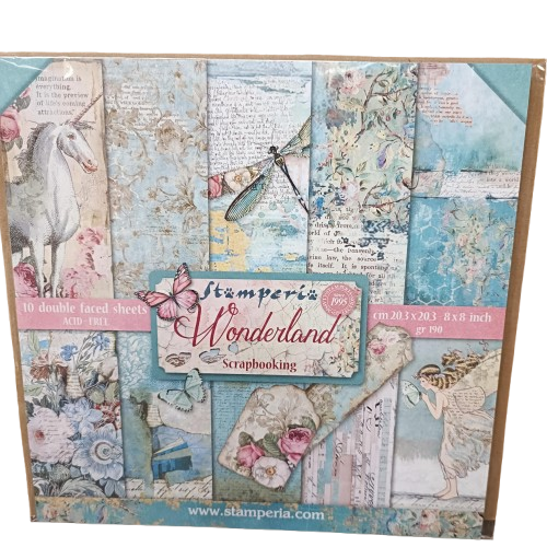 papiers stamperia wonderland