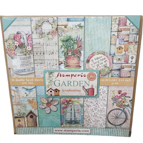 papiers stamperia garden