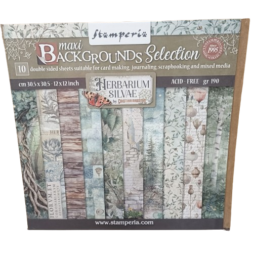 papiers herbarium stamperia 30 x10 (89