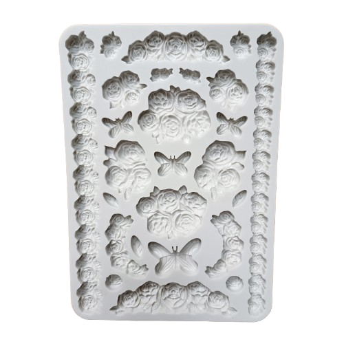 moule silicone roses