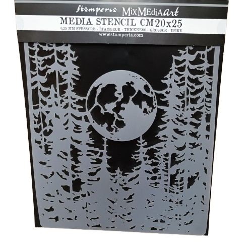 pochoir stamperia foret