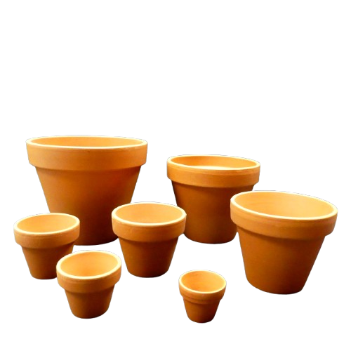 pot en terre cuite divers taille glorex