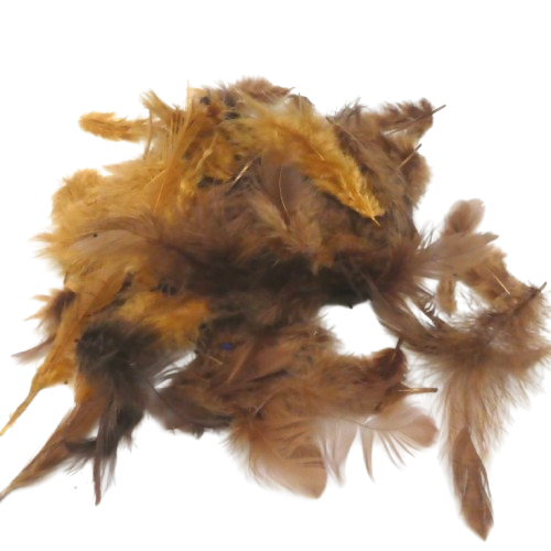 mélange plumes brunes rayher