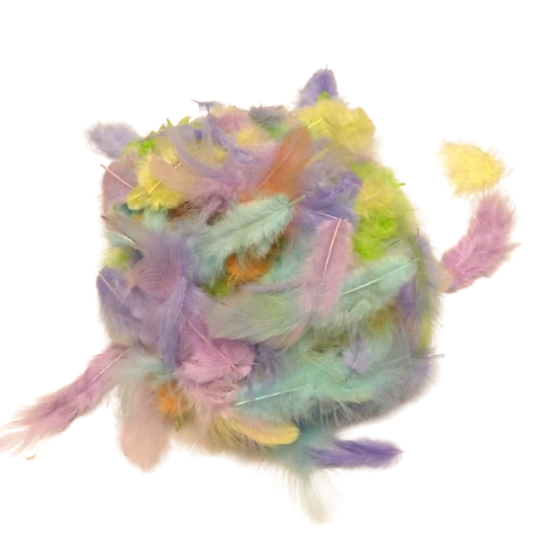 mélanges plumes pastels rayher