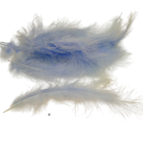 plumes bleu ciel rayher