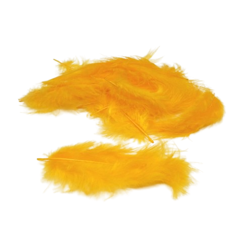 plumes jaunes rayher