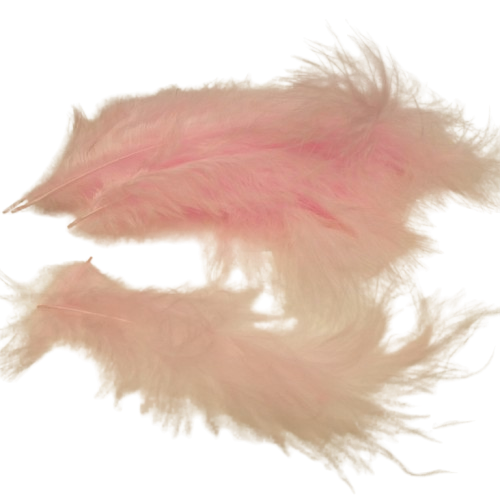 plumes roses claires rayher