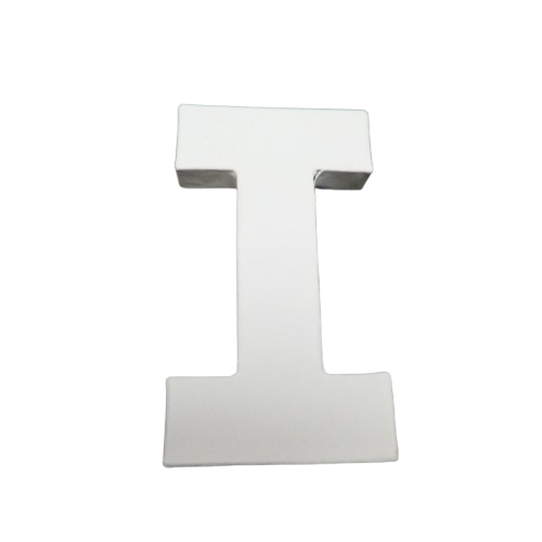 Lettre decopatch 12 cm i