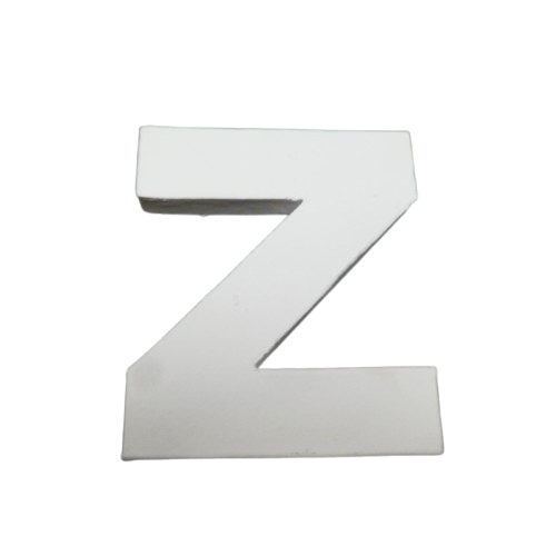 Lettre decopatch 12 cm z