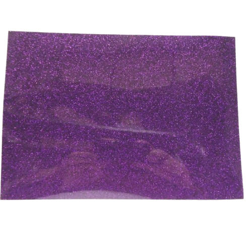 thermocollant flex violet pailleté