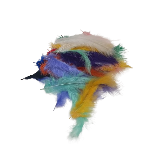 mélange plumes rayher