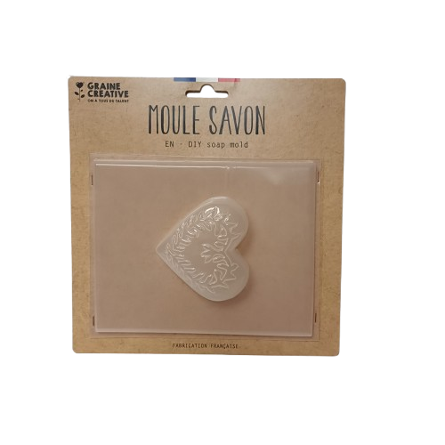 moule savon coeur graine creative