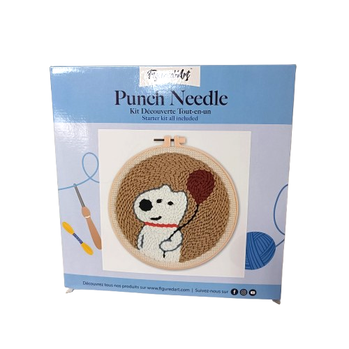 punch needle chien