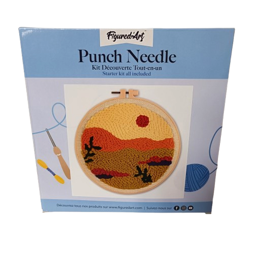 punch needle desert