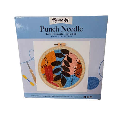 punch needle feuillage