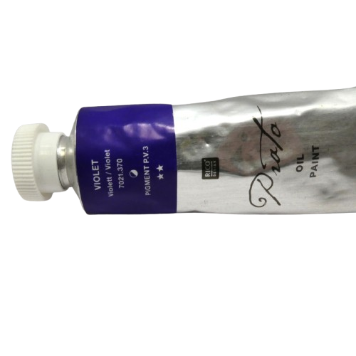 peinture à lhuile violet