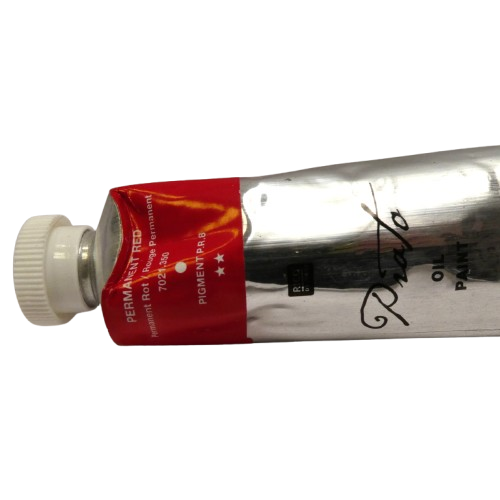 peinture à lhuile rouge