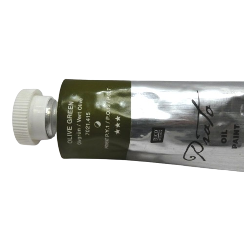 peinture à lhuile vert olive