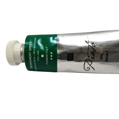 peinture à lhuile vert
