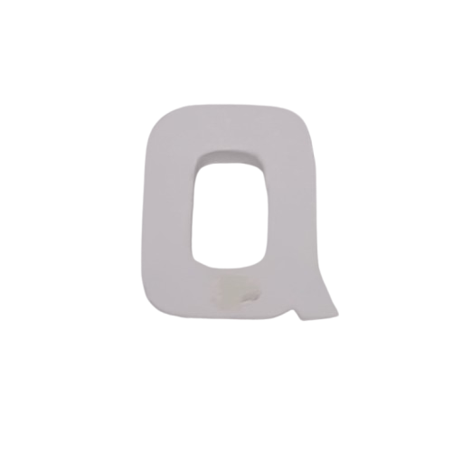 lettre decopatch 12 cm q
