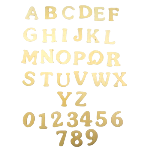 chiffres et lettres bois