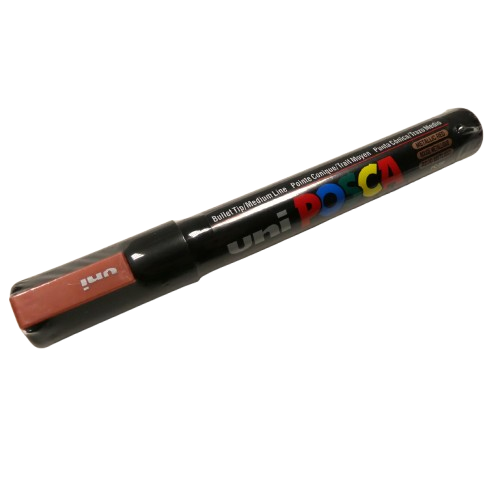 Posca 5M rouge metal