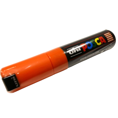 posca 8k orange foncé