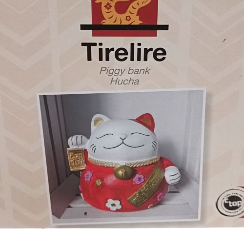 tirelire chat porte bonheur