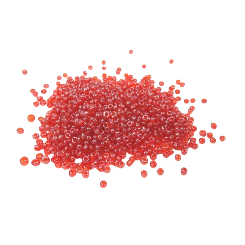 perles de rocaille 2 mm rouge