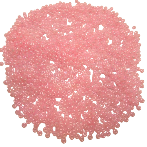 perles de rocaille 2 mm roses