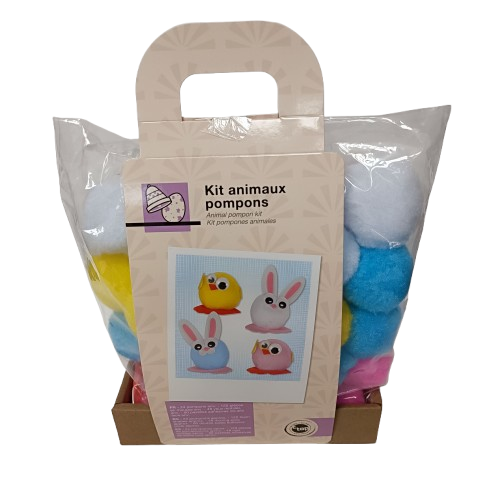 kit pompons paques