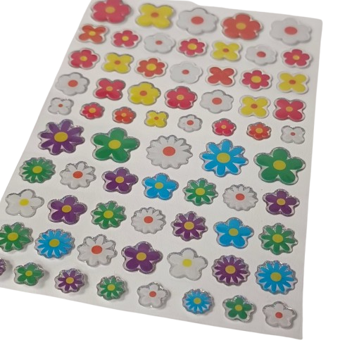 stickers fleurs
