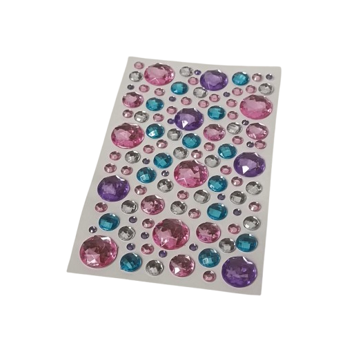 strass colorés