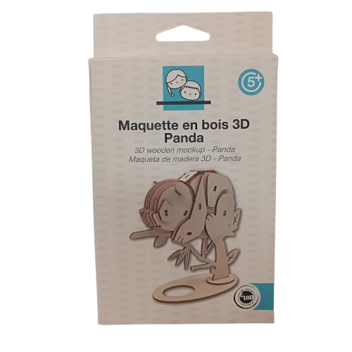 maquette panda