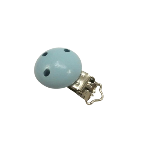 attache sucette bleu