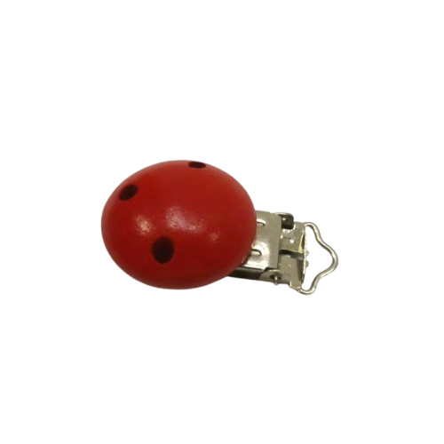attache sucette rouge